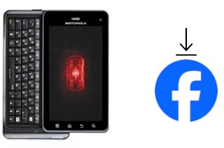 How to install Facebook on a Motorola DROID 3