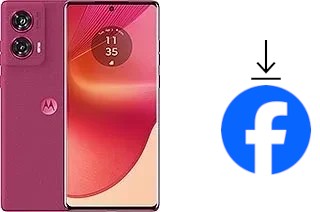 How to install Facebook on a Motorola Edge 50 Fusion