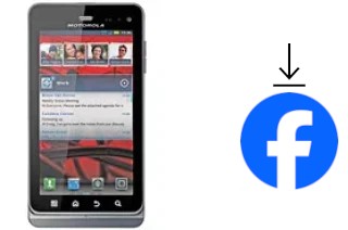 How to install Facebook on a Motorola MILESTONE 3 XT860