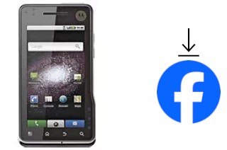 How to install Facebook on a Motorola MILESTONE XT720