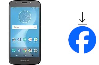 How to install Facebook on a Motorola Moto E5 Cruise