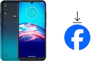 How to install Facebook on a Motorola Moto E6s (2020)