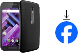 How to install Facebook on a Motorola Moto G Turbo Edition