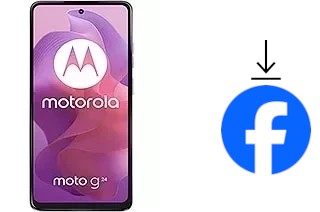 How to install Facebook on a Motorola Moto G24