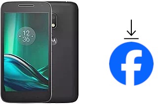 How to install Facebook on a Motorola Moto G4 Play