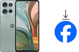 How to install Facebook on a Motorola Moto G75