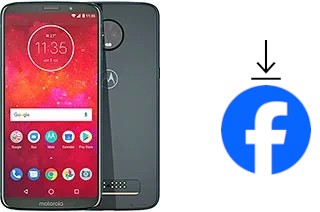 How to install Facebook on a Motorola Moto Z3 Play