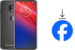 How to install Facebook on a Motorola Moto Z4