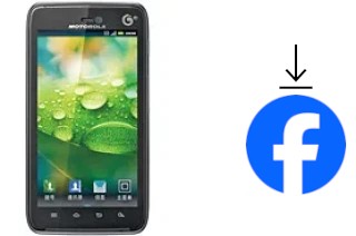 How to install Facebook on a Motorola MT917