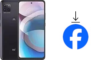 How to install Facebook on a Motorola one 5G UW ace