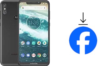 How to install Facebook on a Motorola One Power (P30 Note)