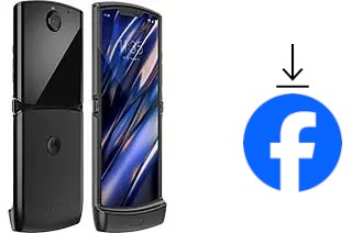 How to install Facebook on a Motorola Razr 2019