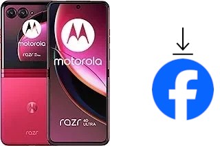 How to install Facebook on a Motorola Razr 40 Ultra