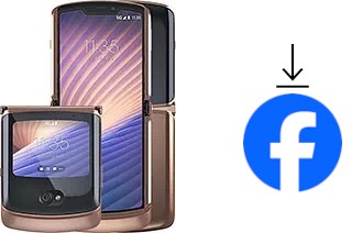 How to install Facebook on a Motorola Razr 5G