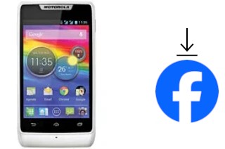 How to install Facebook on a Motorola RAZR D1