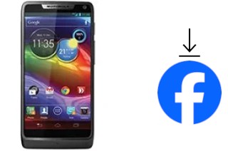 How to install Facebook on a Motorola RAZR M XT905