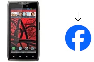 How to install Facebook on a Motorola RAZR MAXX