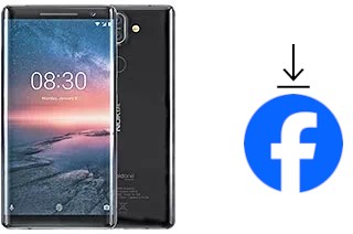 How to install Facebook on a Nokia 8 Sirocco