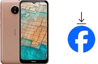 How to install Facebook on a Nokia C20