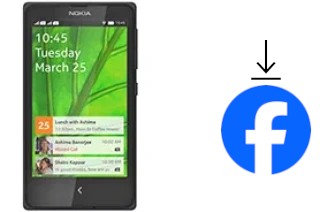 How to install Facebook on a Nokia X+