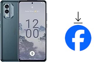 How to install Facebook on a Nokia X30