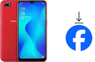 How to install Facebook on an Oppo A1k