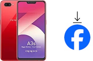 How to install Facebook on an Oppo A3s