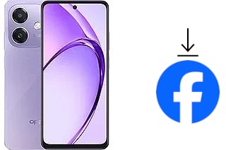 How to install Facebook on an Oppo A3x