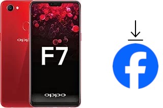 How to install Facebook on an Oppo F7