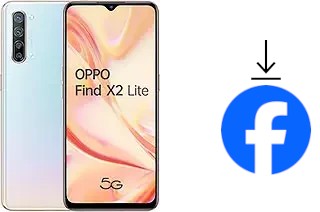 How to install Facebook on an Oppo Find X2 Lite