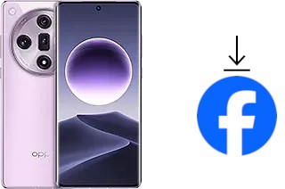 How to install Facebook on an Oppo Find X7