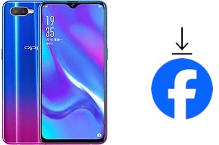 How to install Facebook on an Oppo K1