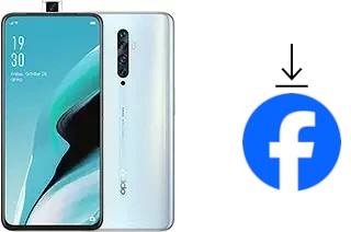 How to install Facebook on an Oppo Reno2 F