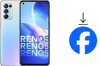 How to install Facebook on an Oppo Reno5 4G