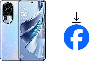 How to install Facebook on an Oppo Reno10 Pro