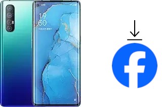 How to install Facebook on an Oppo Reno3 Pro