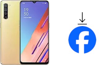 How to install Facebook on an Oppo Reno3 A