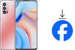 How to install Facebook on an Oppo Reno4 Pro 5G