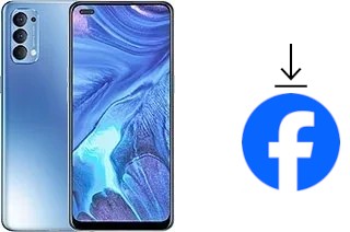 How to install Facebook on an Oppo Reno4