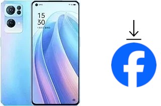 How to install Facebook on an Oppo Reno7 Pro 5G