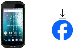 How to install Facebook on an Oukitel K10000 Max