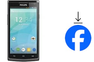 How to install Facebook on a Philips S388