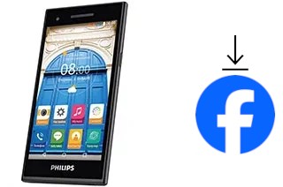 How to install Facebook on a Philips S396