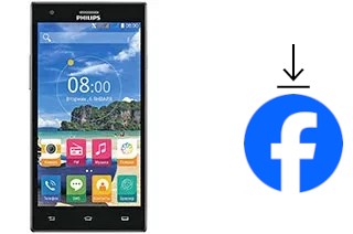 How to install Facebook on a Philips S616