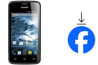 How to install Facebook on a Philips W3568