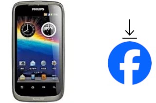 How to install Facebook on a Philips W632