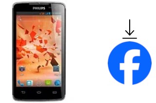 How to install Facebook on a Philips W732