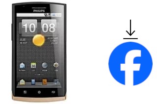 How to install Facebook on a Philips W920