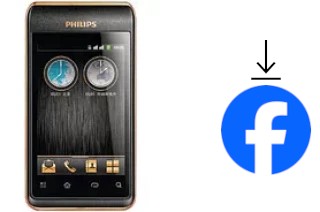 How to install Facebook on a Philips W930