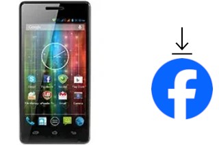 How to install Facebook on a Prestigio MultiPhone 5450 Duo